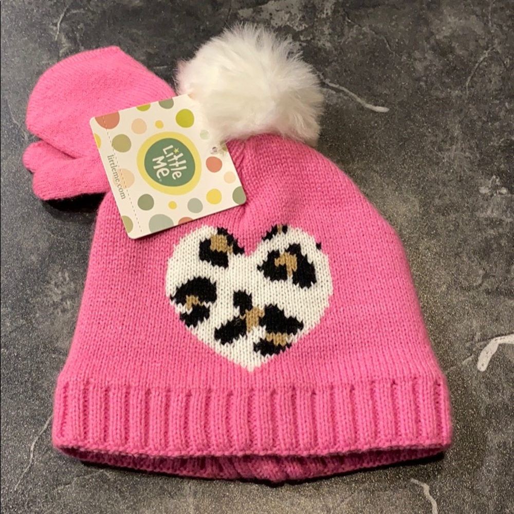 Little Me Hat & Mitten Set
